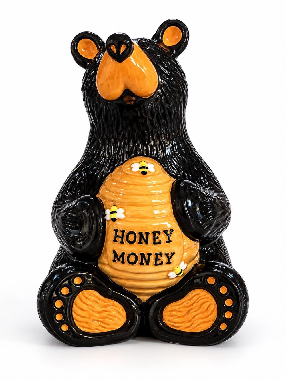 Big Sky Carvers "Honey Money" Bear Piggy Bank